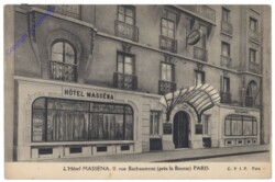 ak156095 Paris, Hotel Massena