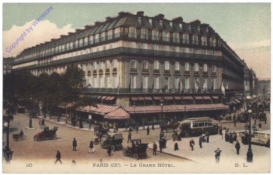 ak156097 Paris, Hotel Grand Hotel