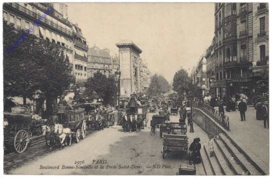 Paris, Boulevard Bonne-Nouvelle