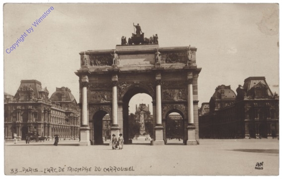ak156111 Paris, L'Arc de Triomphe