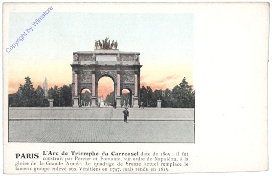 ak156115 Paris, L'Arc de Triomphe