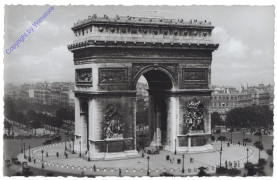 ak156122 Paris, L'Arc de Triomphe