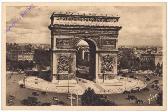 ak156123 Paris, L'Arc de Triomphe