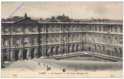 Paris, Louvre, La Cour Francois 1er