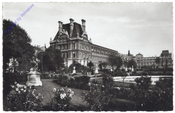 Paris, Louvre et Jardin des Tuileries