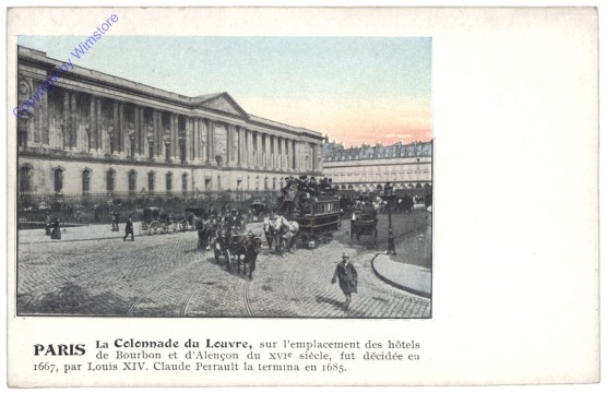 Paris, Louvre, La Colonnade