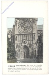 ak156140 Paris, Notre Dame