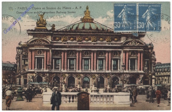 ak156154 Paris, L'Opera