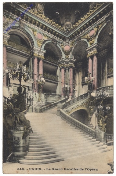 Paris, L'Opera, Le Grand Escalier