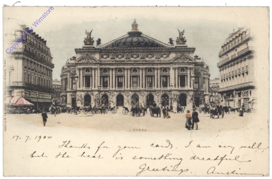 ak156168 Paris, L'Opera