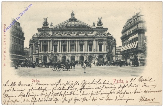 ak156171 Paris, L'Opera