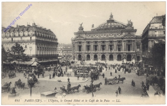 ak156173 Paris, L'Opera