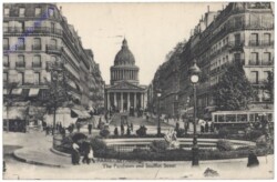 Paris, Pantheon and Soufflot Street