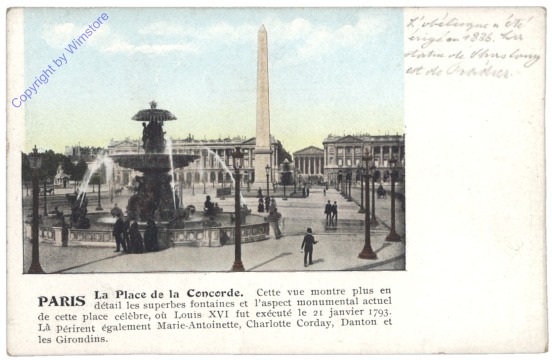 Paris, Place de la Concorde