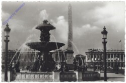 ak156190 Paris, Place de la Concorde, fontaine
