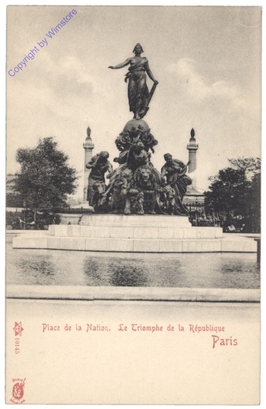 Paris, Place de la Nation, Le Triomphe de la Republique