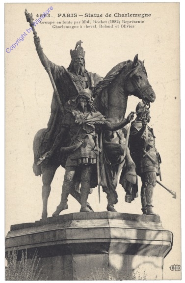 ak156216 Paris, Statue de Charlemagne