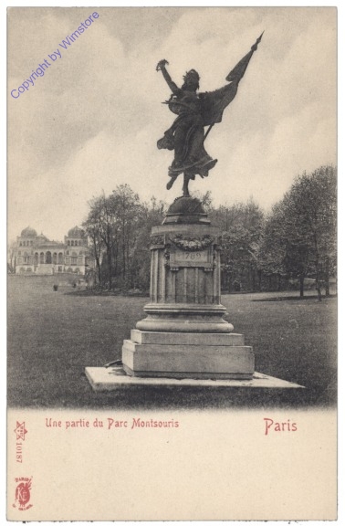 ak156223 Paris, Une partie du Parc Montsouris