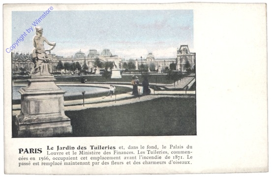 ak156230 Paris, Jardin des Tuileries