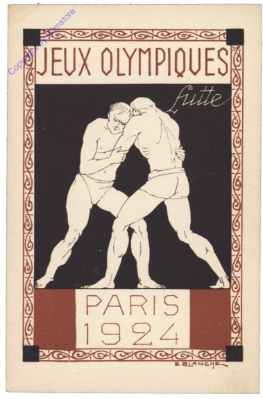 Paris 1924, Jeux Olympiques, Lutte