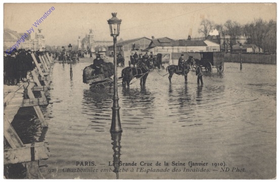 ak156249 Paris, La Grande Crue de la Seine