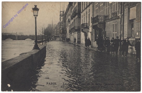 ak156250 Paris, La Grande Crue de la Seine