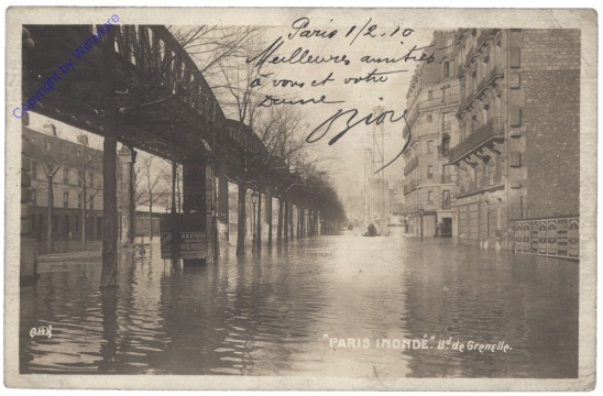 ak156251 Paris, inonde, Bd de Grenelle