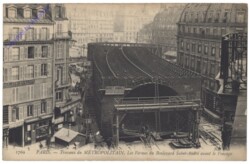 ak156267 Paris, Travaux du Metropolitain
