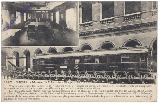 Paris, Musee de l'Armee, Wagon de l'Armistree