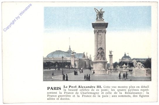 Paris, Pont Alexandre III