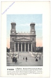 ak156293 Paris, L'Eglise Saint-Vincent-de-Paul