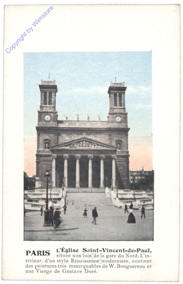 ak156293 Paris, L'Eglise Saint-Vincent-de-Paul