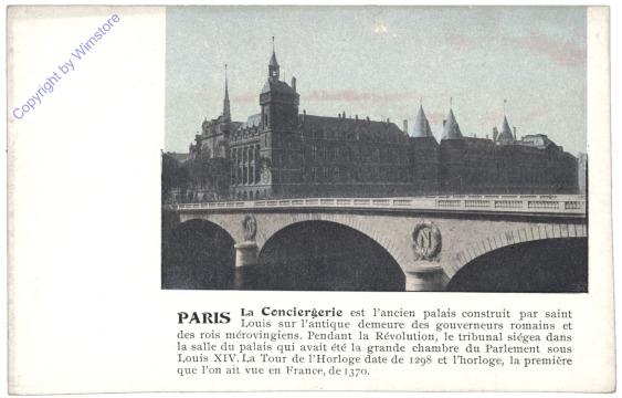 ak156301 Paris, La Conciergerie