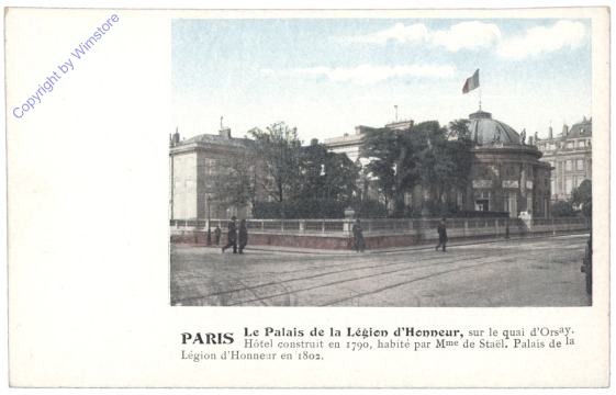 ak156302 Paris, Le Palais de la Legion d'Honneur