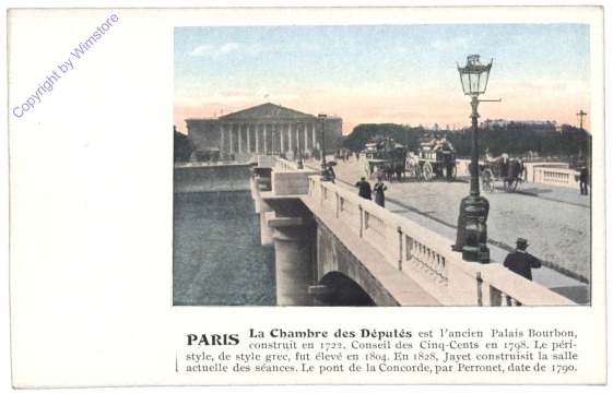 Paris, La Chambre des Deputes