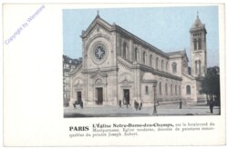Paris, L'Eglise Notre-Dame-des-Champs