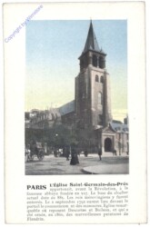 Paris, L'Eglise Saint-Germain-des-Pres