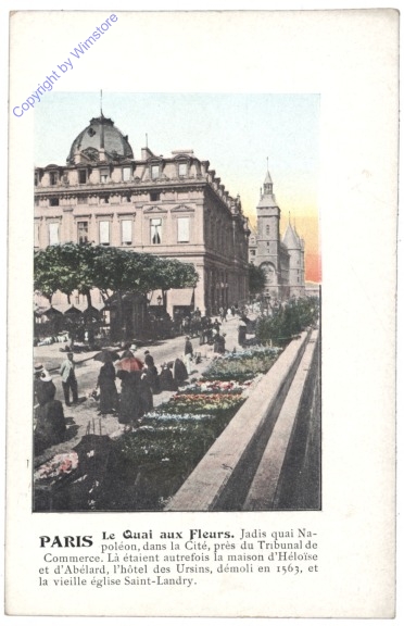 Paris, Le Quai aux Fleurs