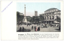 ak156321 Paris, La Place du Chaelet
