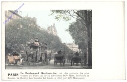 ak156326 Paris, La Boulevard Montmartre