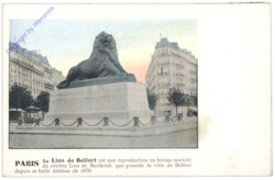 Paris, Le Lion de Belfort