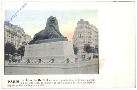ak156329 Paris, Le Lion de Belfort
