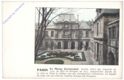 ak156332 Paris, Le Musee Carnavalet