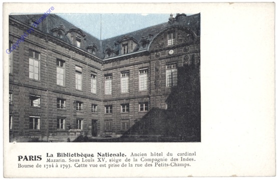 Paris, La Bibliothque National