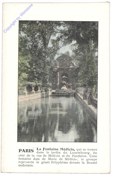 ak156343 Paris, La Fontaine Medicis