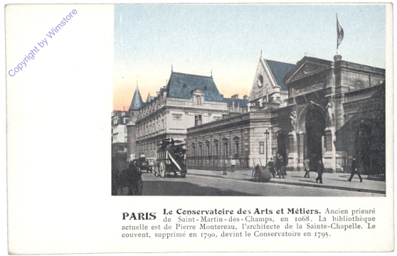 ak156346 Paris, Le Conservatoire des Arts et Metiers