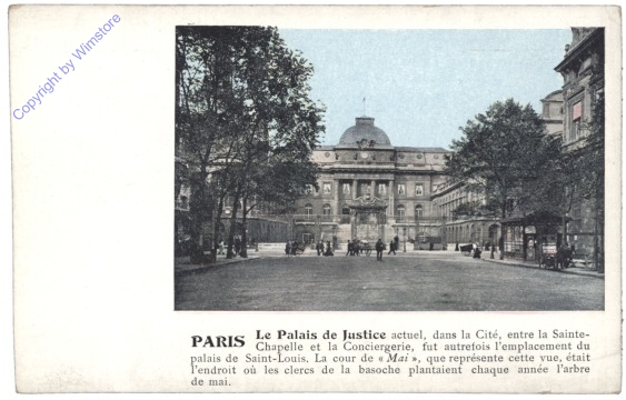 ak156352 Paris, Le Palais de Justice