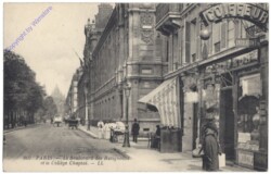 Paris, Le Boulevard des Batignolles et le College Chaptal