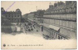 Paris, Les Arcades de la rue de Rivoli