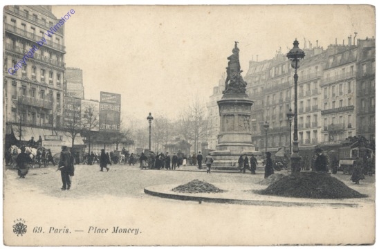 Paris, Place Moncey